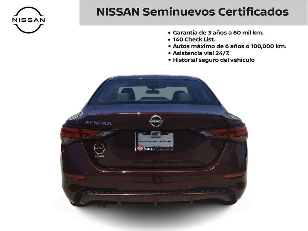 2025 Nissan Sentra 4p Advance L4/2.0 Man