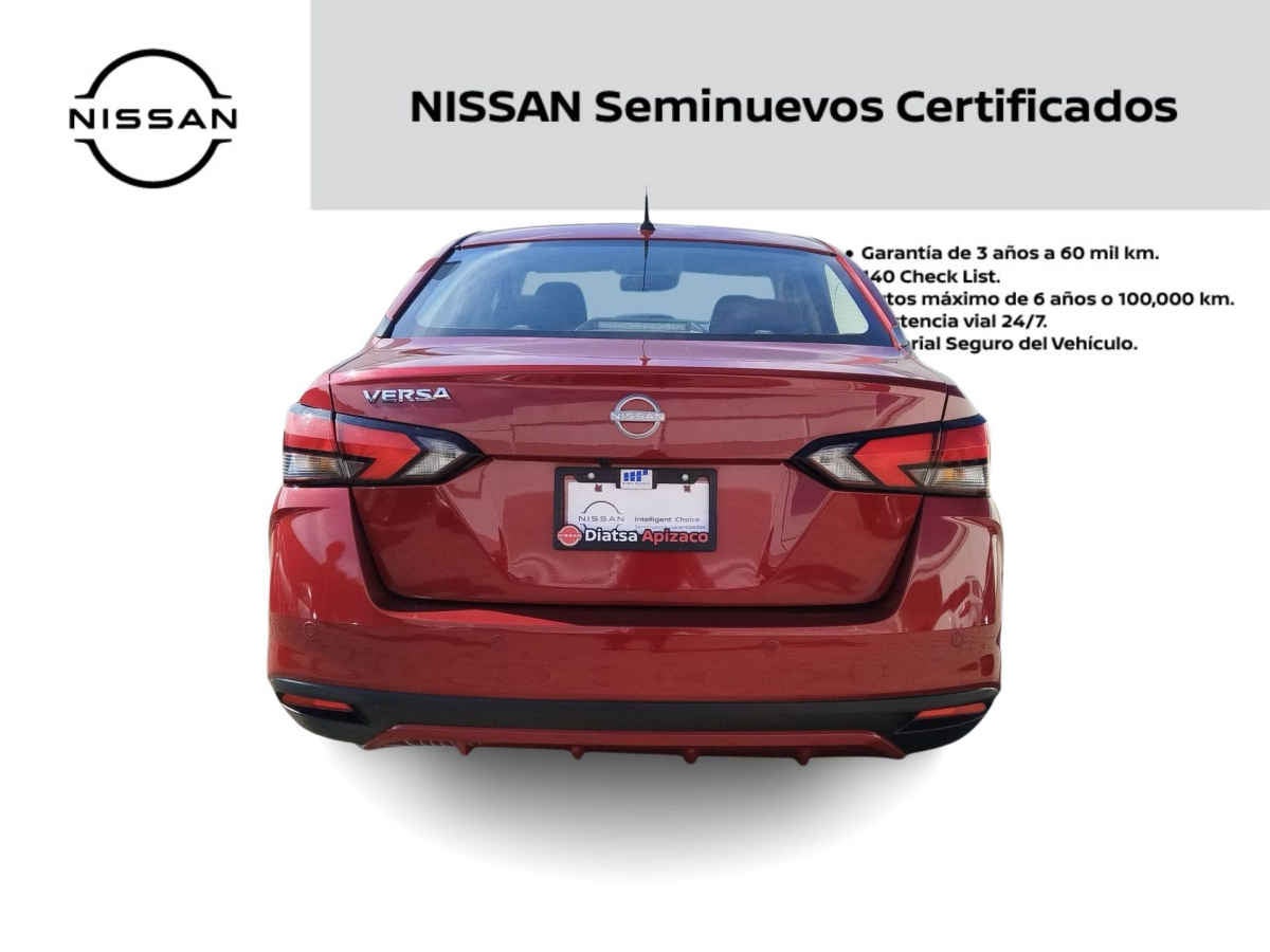 2024 Nissan Versa 4p Advance L4/1.6 Man