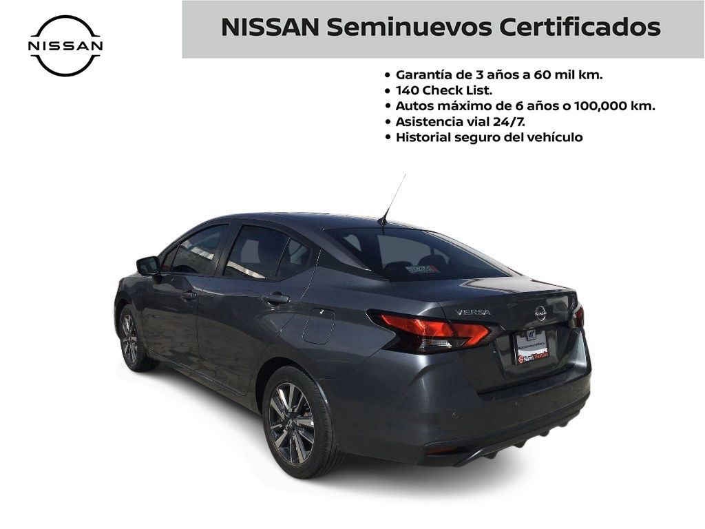 2025 Nissan Versa 4p Advance L4/1.6 Man