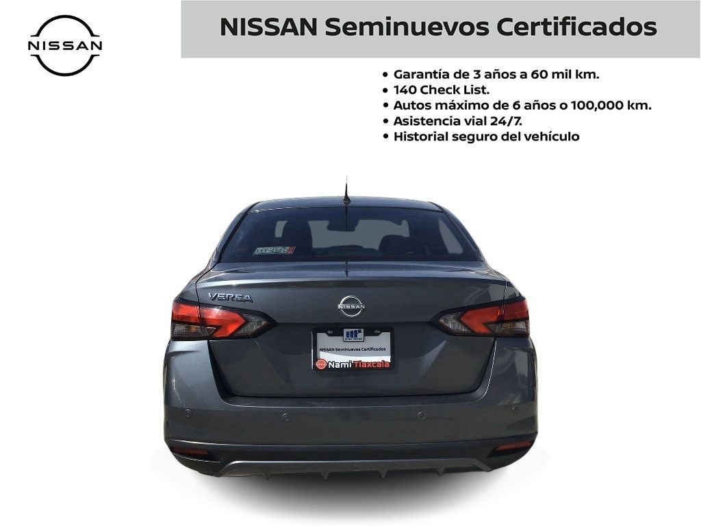 2025 Nissan Versa 4p Advance L4/1.6 Man