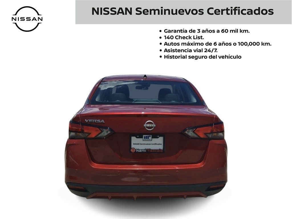 2024 Nissan Versa 4p Advance L4/1.6 Man