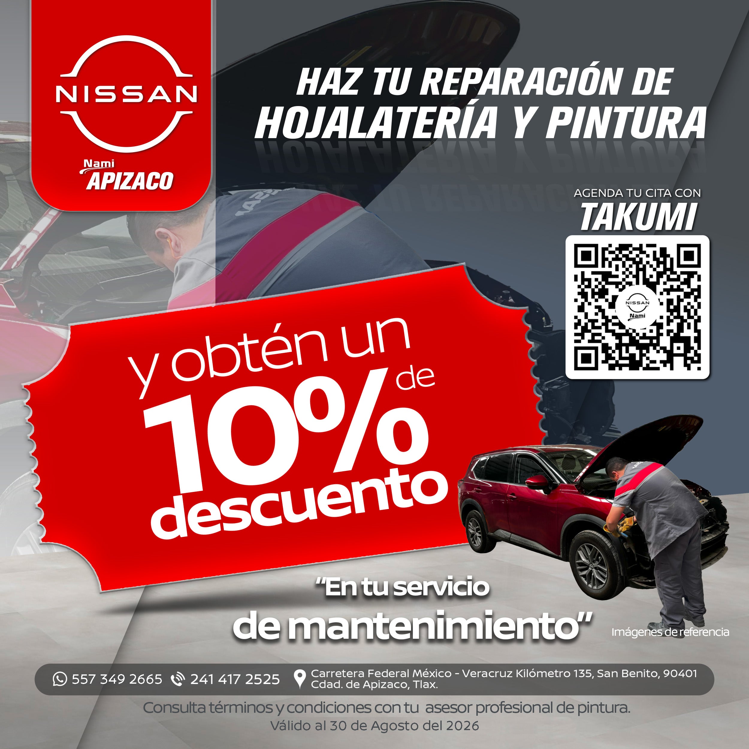 HAZ UNA REPARACIÓN DE HOJALATERÍA Y PINTURA