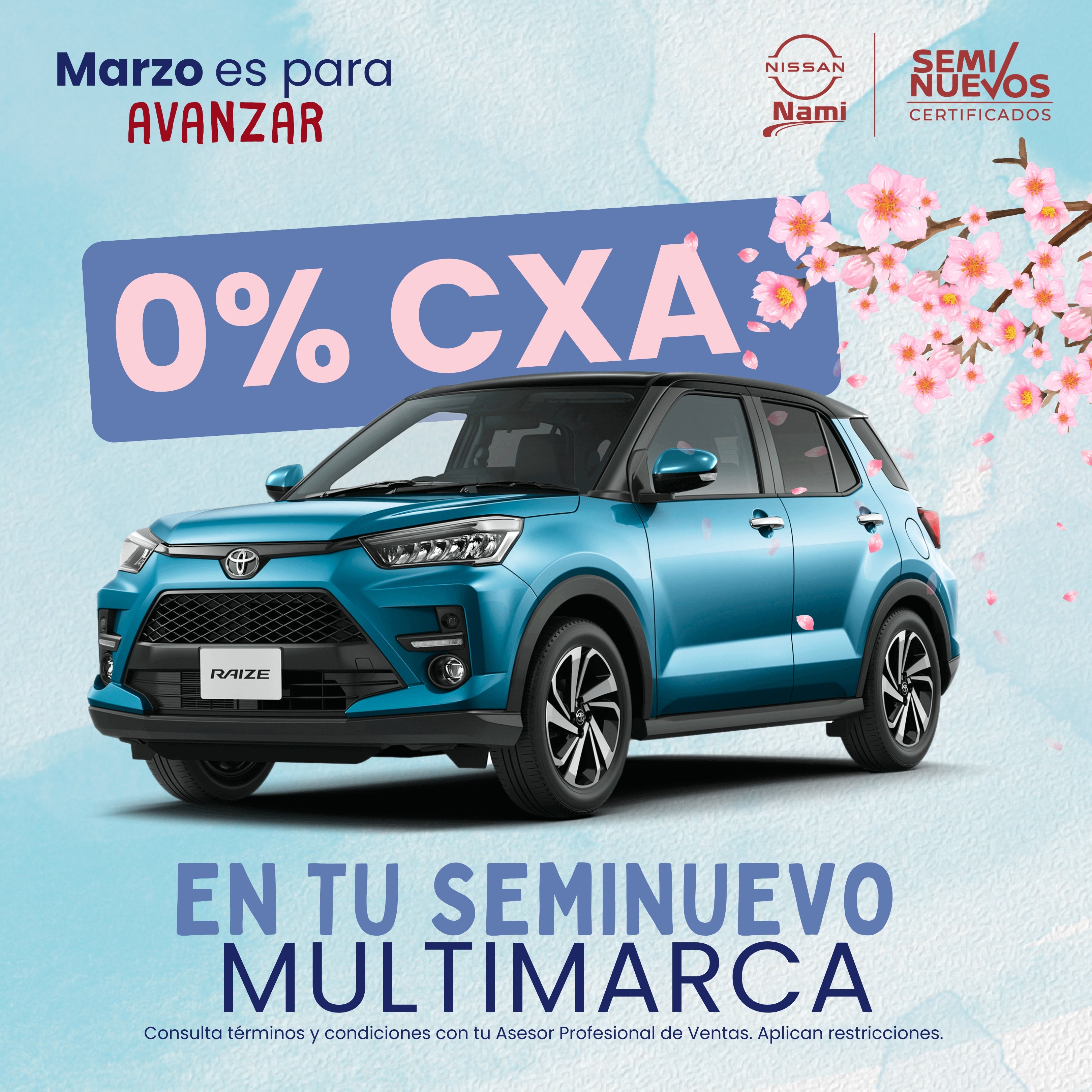 Estrenar sin comisión por apertura.