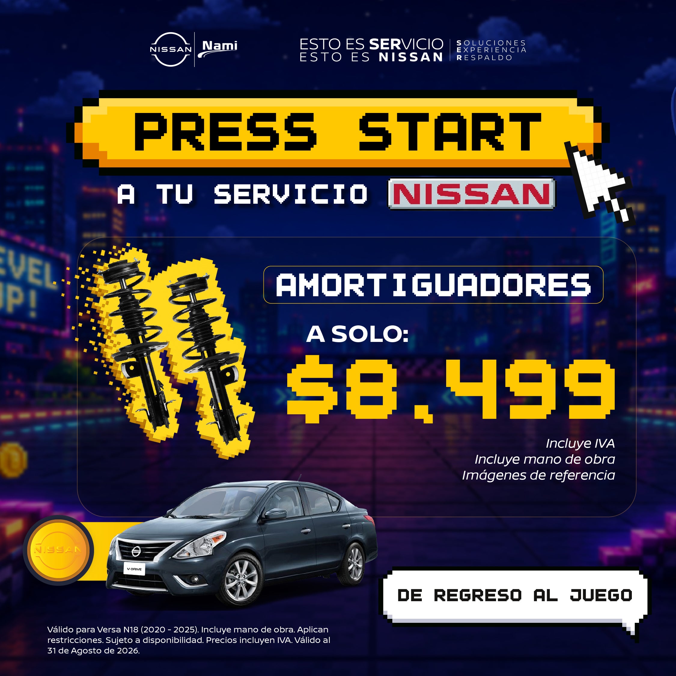 PRESS START