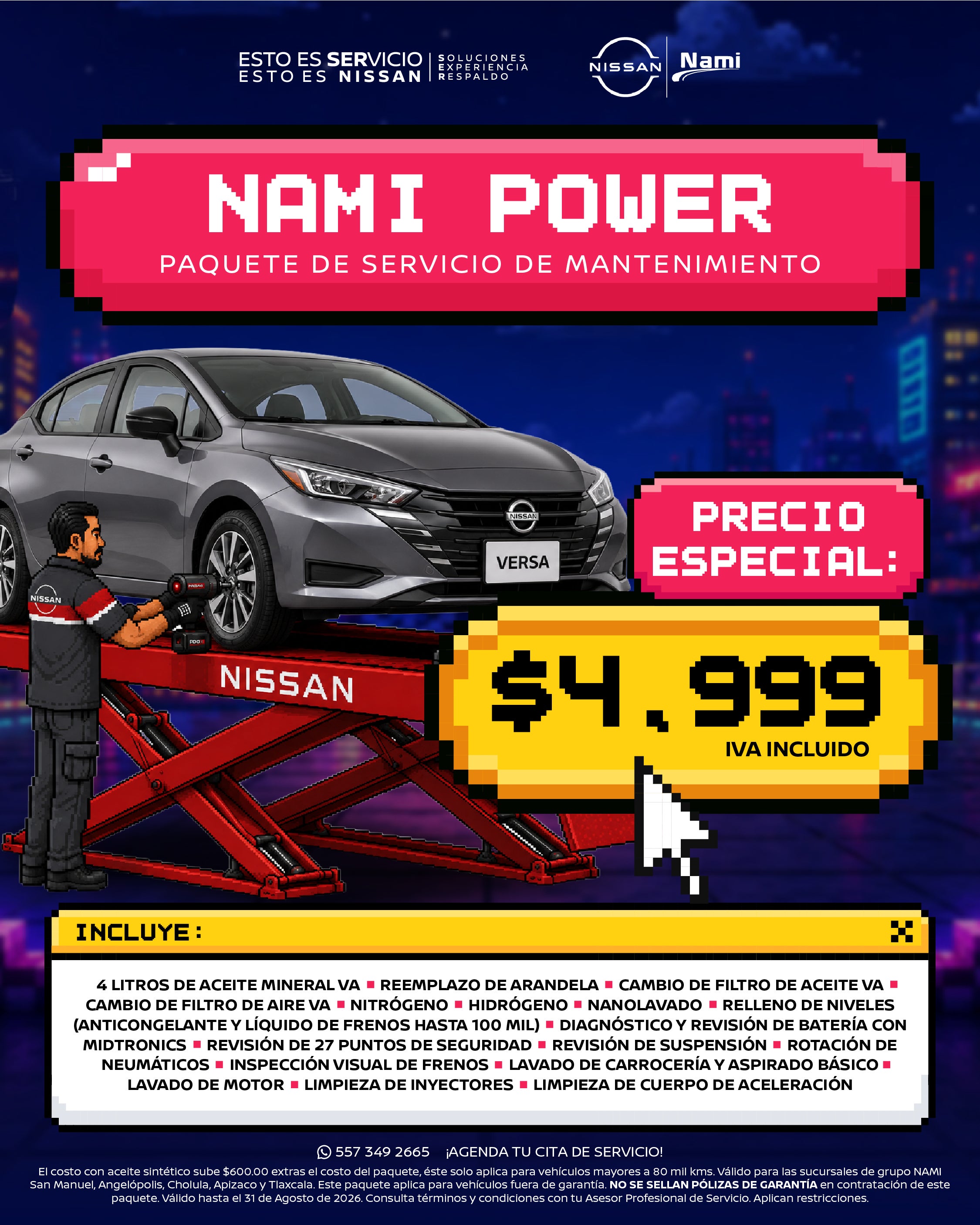PAQUETE NAMI POWER 4 L