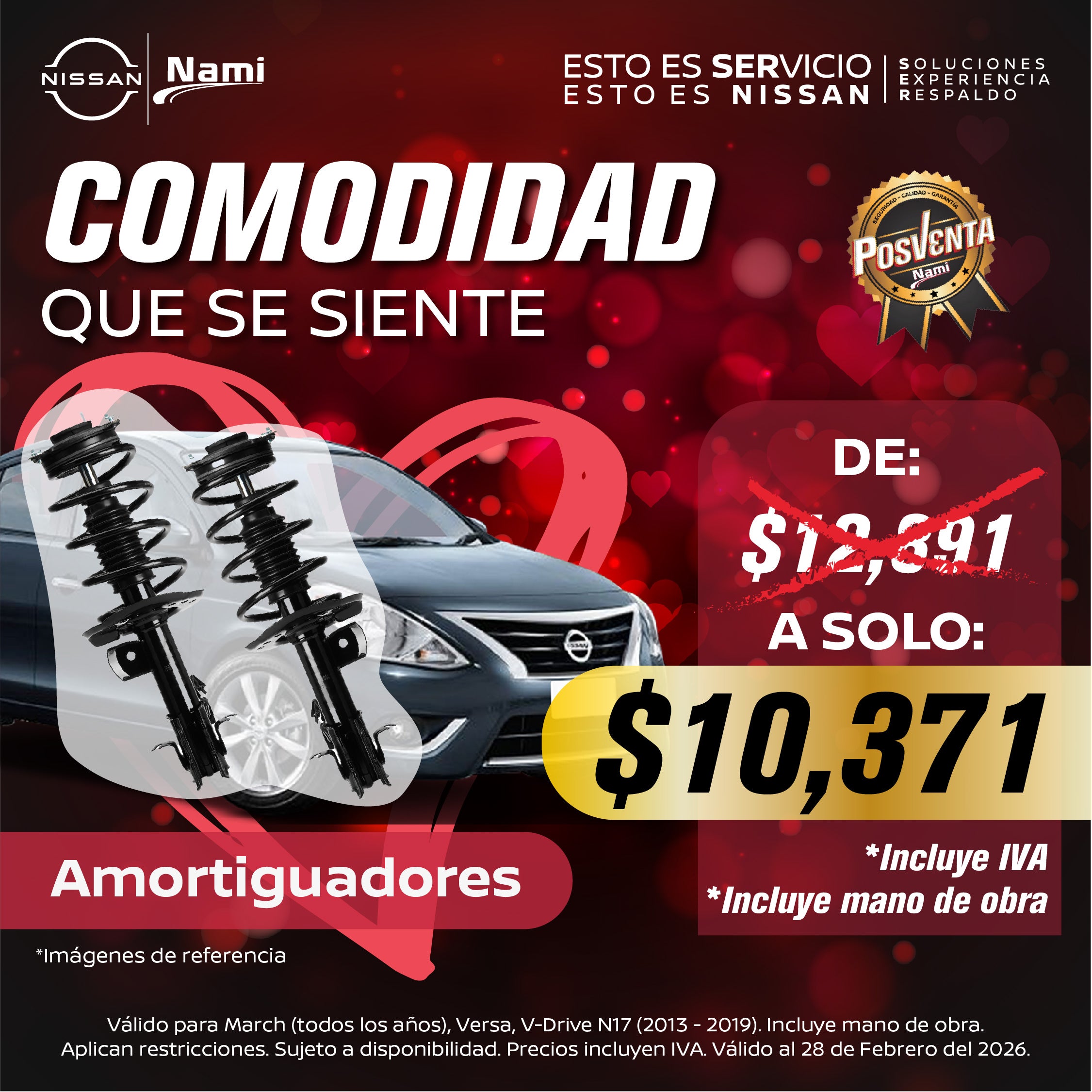 COMODIDAD QUE SE SIENTE