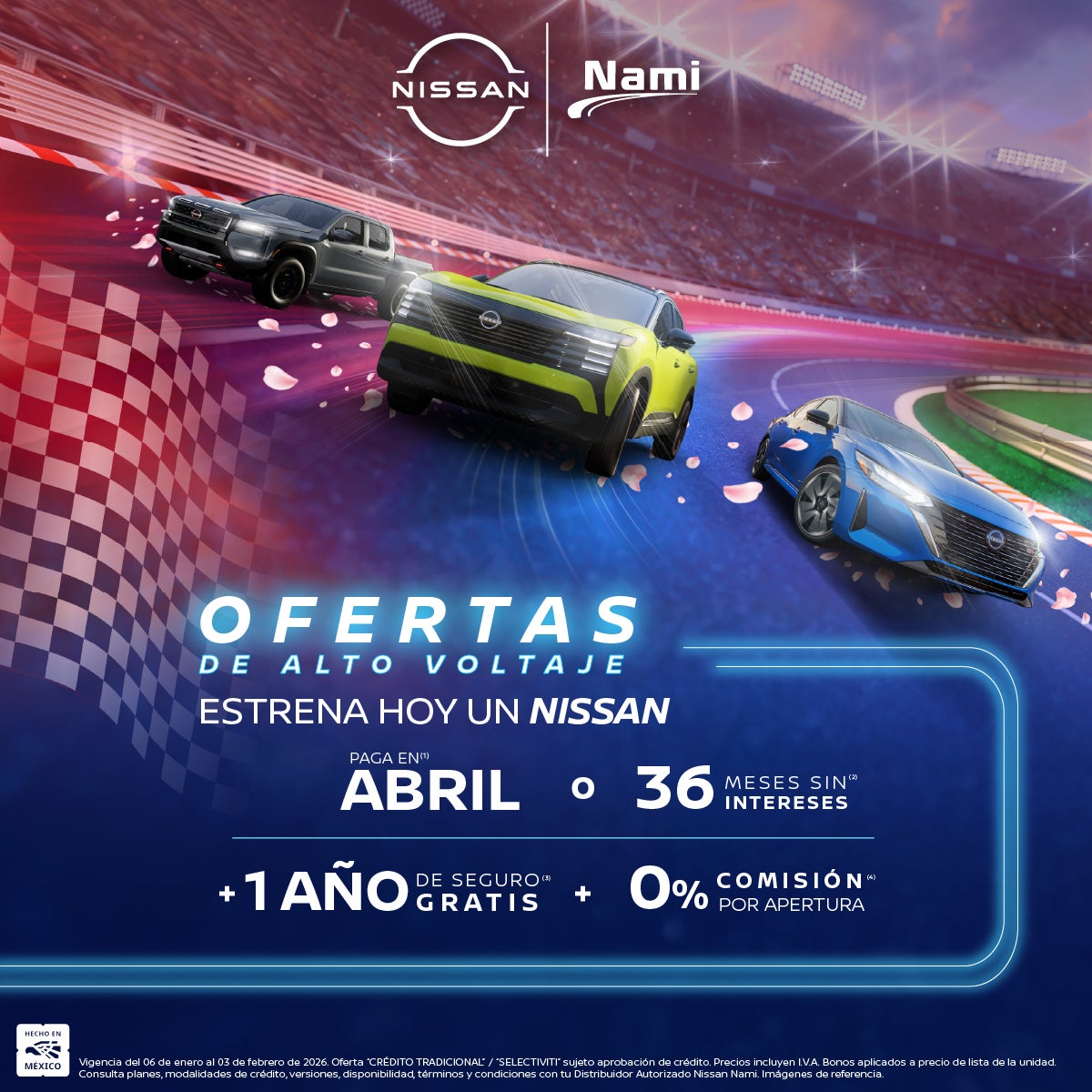 OFERTAS DE ALTO VOLTAJE