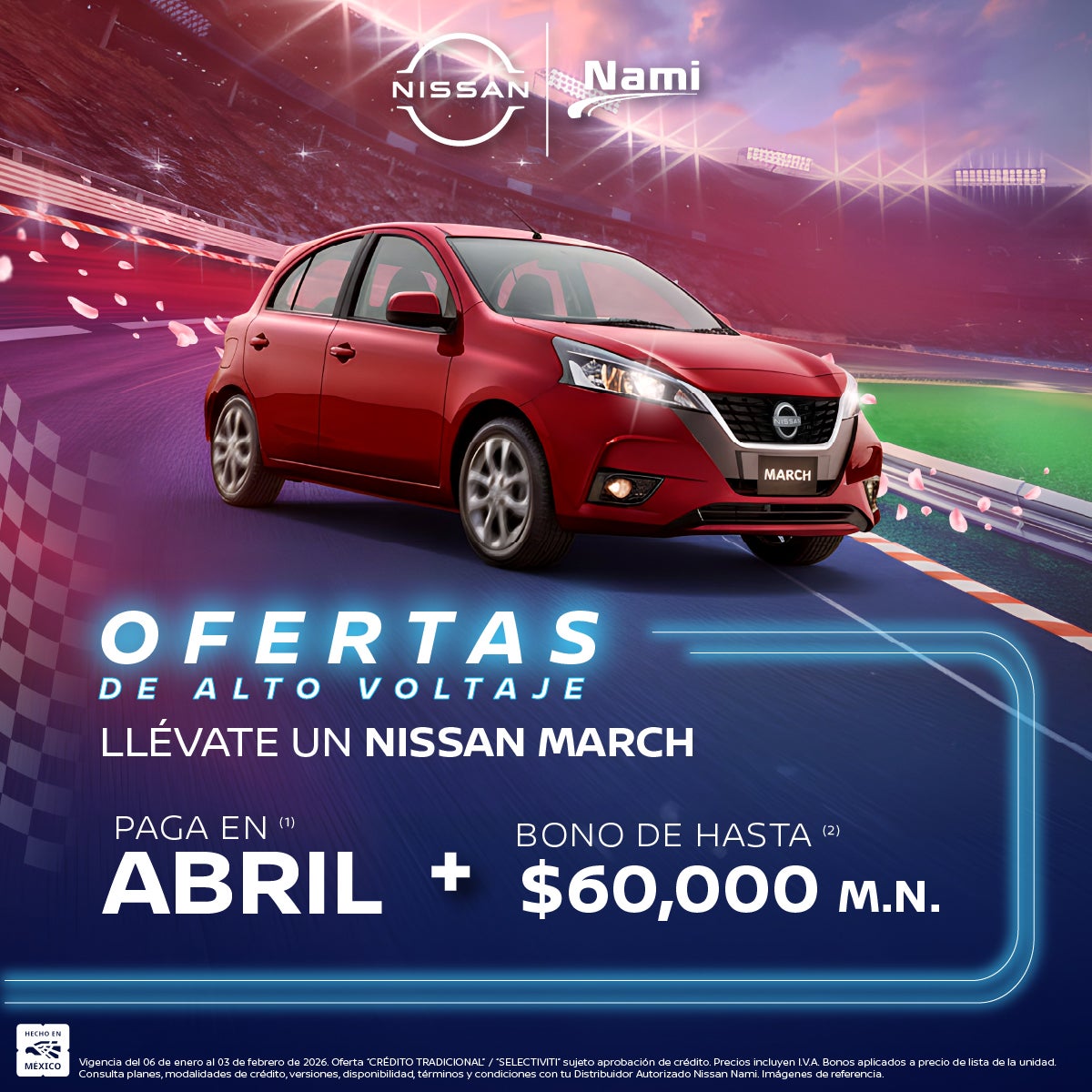 OFERTAS DE ALTO VOLTAJE